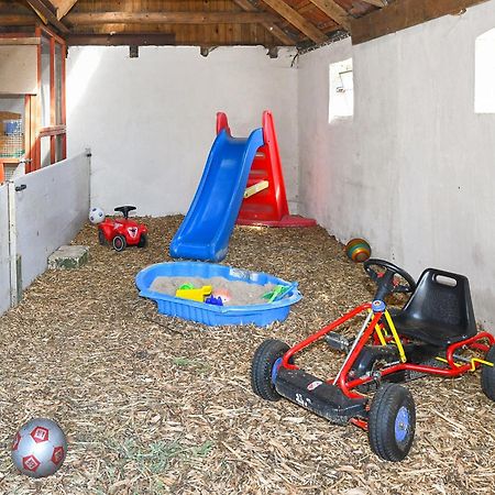 Ferienwohnung Muehlenblick Auf Dem Ferienhof Eschen Moorweg Exterior foto