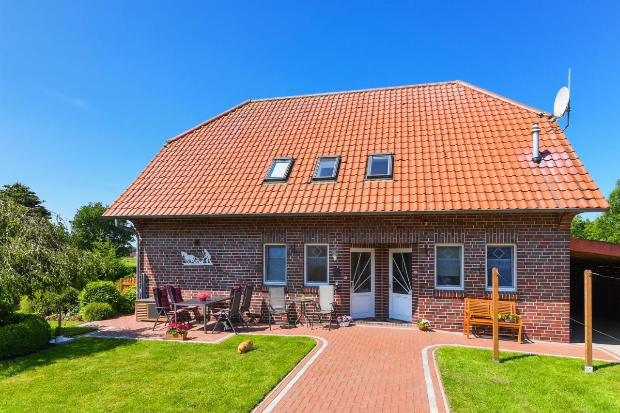 Ferienwohnung Muehlenblick Auf Dem Ferienhof Eschen Moorweg Exterior foto