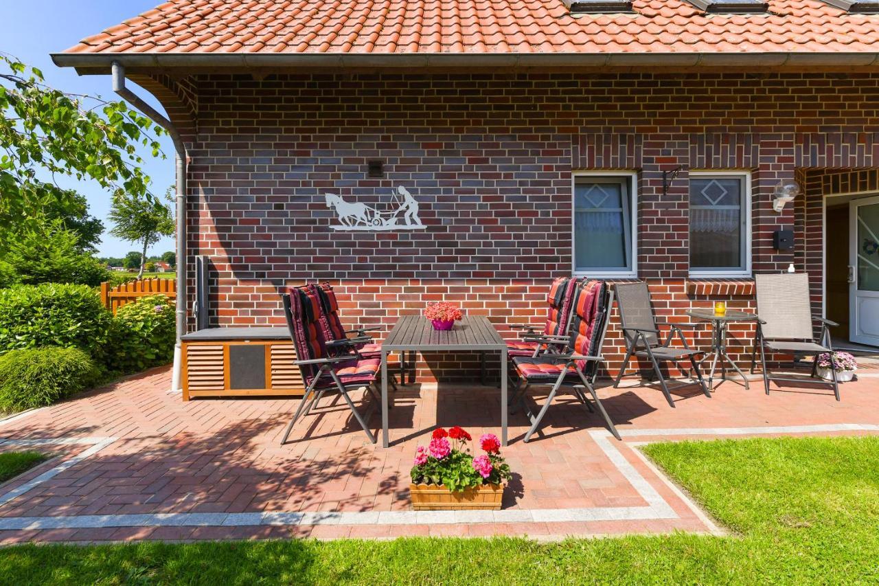 Ferienwohnung Muehlenblick Auf Dem Ferienhof Eschen Moorweg Exterior foto