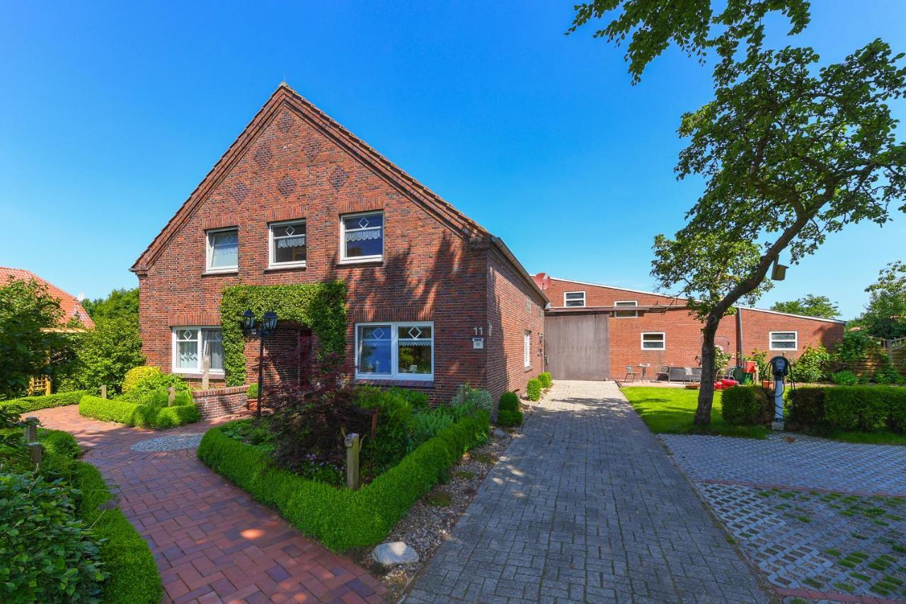 Ferienwohnung Muehlenblick Auf Dem Ferienhof Eschen Moorweg Exterior foto