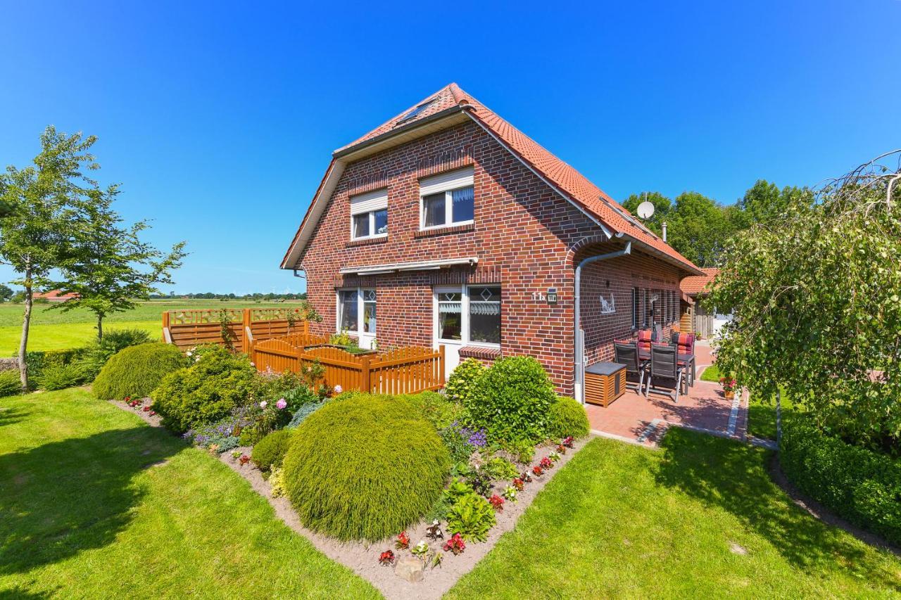 Ferienwohnung Muehlenblick Auf Dem Ferienhof Eschen Moorweg Exterior foto