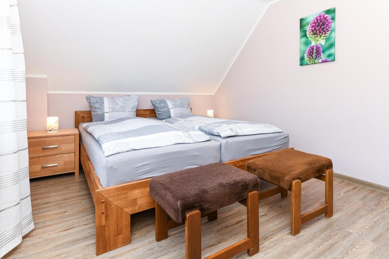 Ferienwohnung Muehlenblick Auf Dem Ferienhof Eschen Moorweg Exterior foto