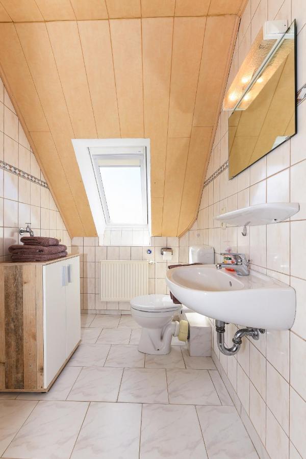 Ferienwohnung Muehlenblick Auf Dem Ferienhof Eschen Moorweg Exterior foto